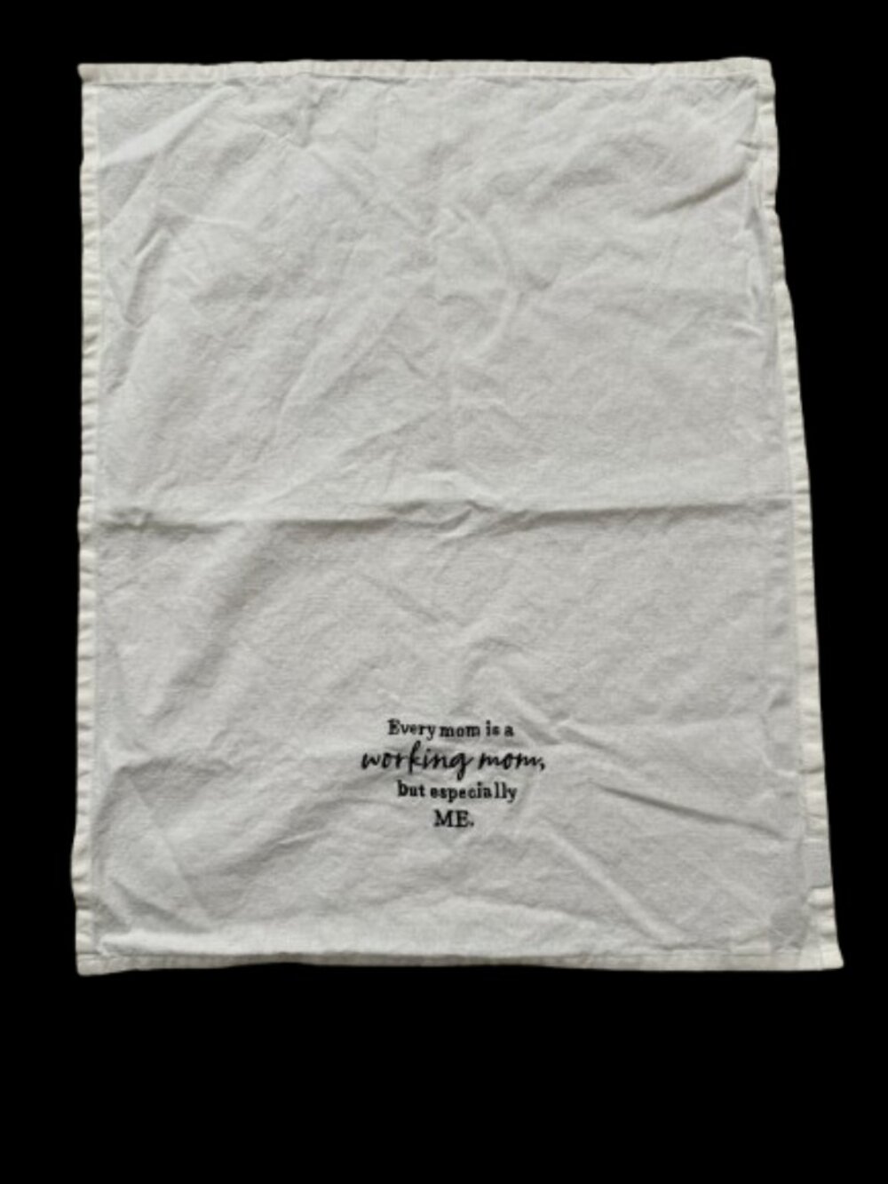 Hallmark Dish Towel with embroidery for MOM NWOT - Picture 3 of 3